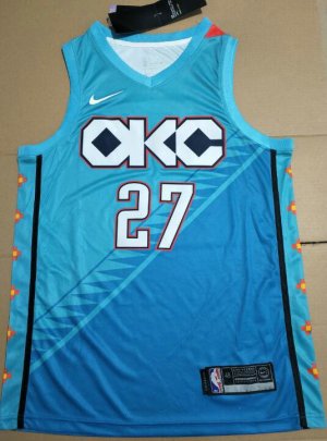 NBA 27 Gilgeous-alexander 2019 OKC Thunder city Maillot